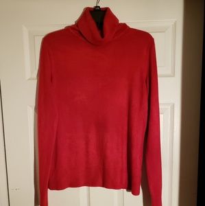 White Stag Ribbed Turtleneck